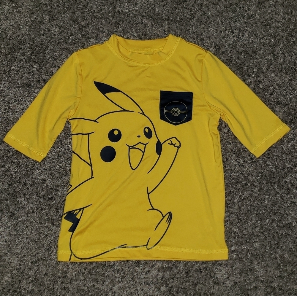 Nintendo| Pokemon| Pikachu Graphic Sun-screened T-Shirt